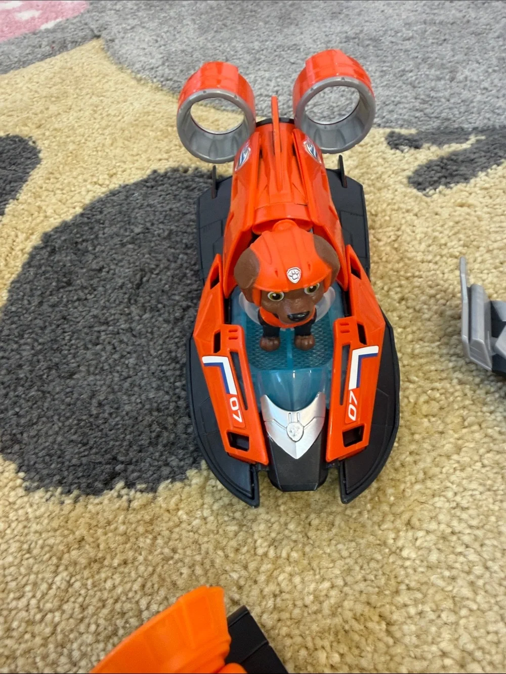 Paw Patrol Rescue Vehicle Set — Green, Orange, Pink, Red, Yellow